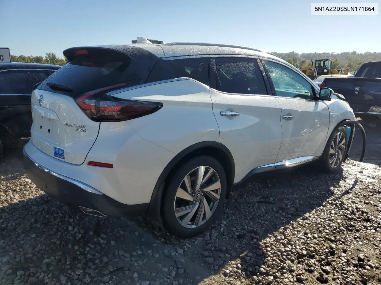 2020 Nissan Murano Platinum VIN: 5N1AZ2DS5LN171864 Lot: 74917114