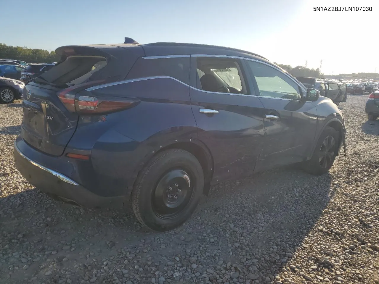 2020 Nissan Murano Sv VIN: 5N1AZ2BJ7LN107030 Lot: 74917904