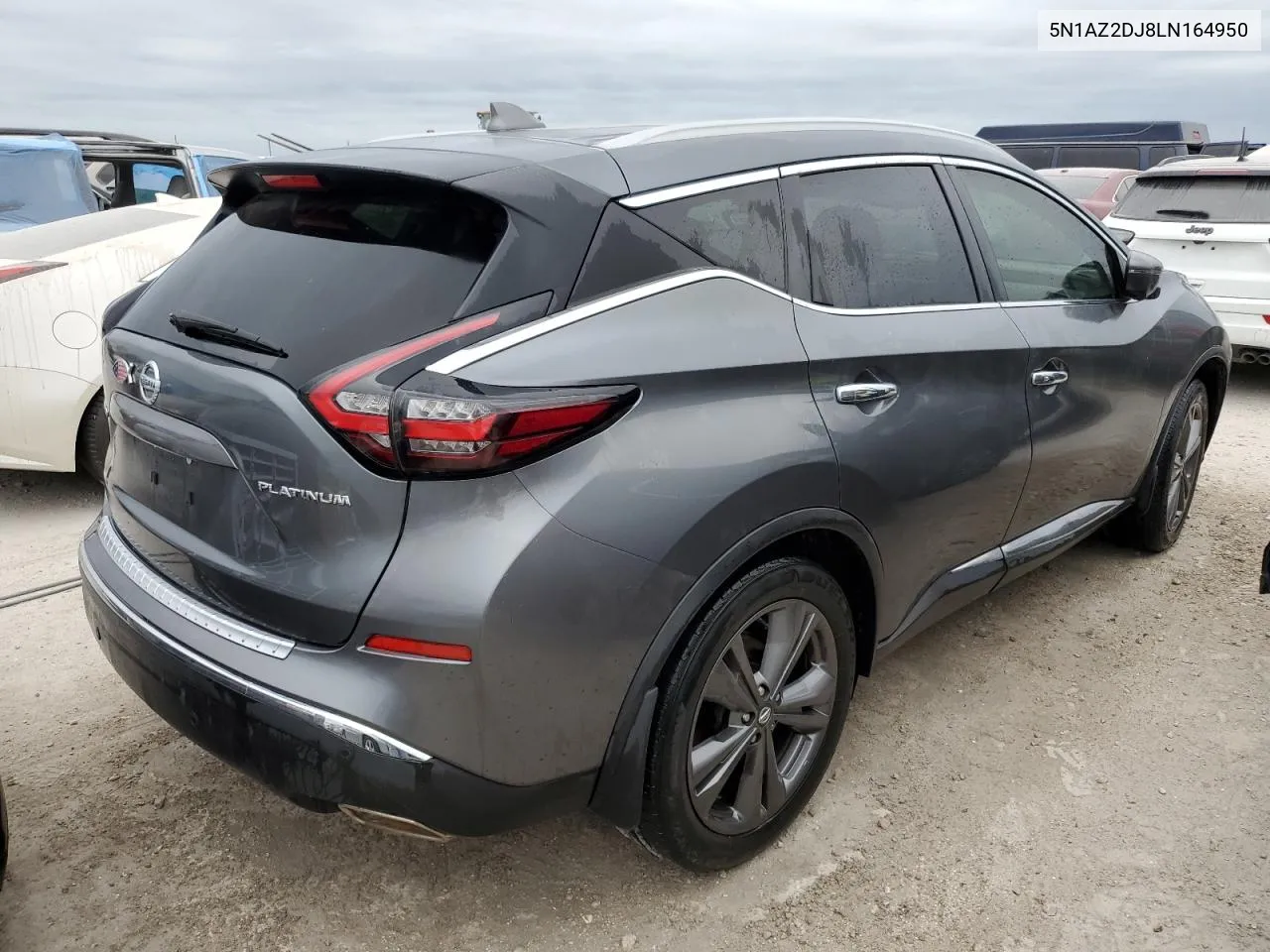 2020 Nissan Murano Platinum VIN: 5N1AZ2DJ8LN164950 Lot: 74966354