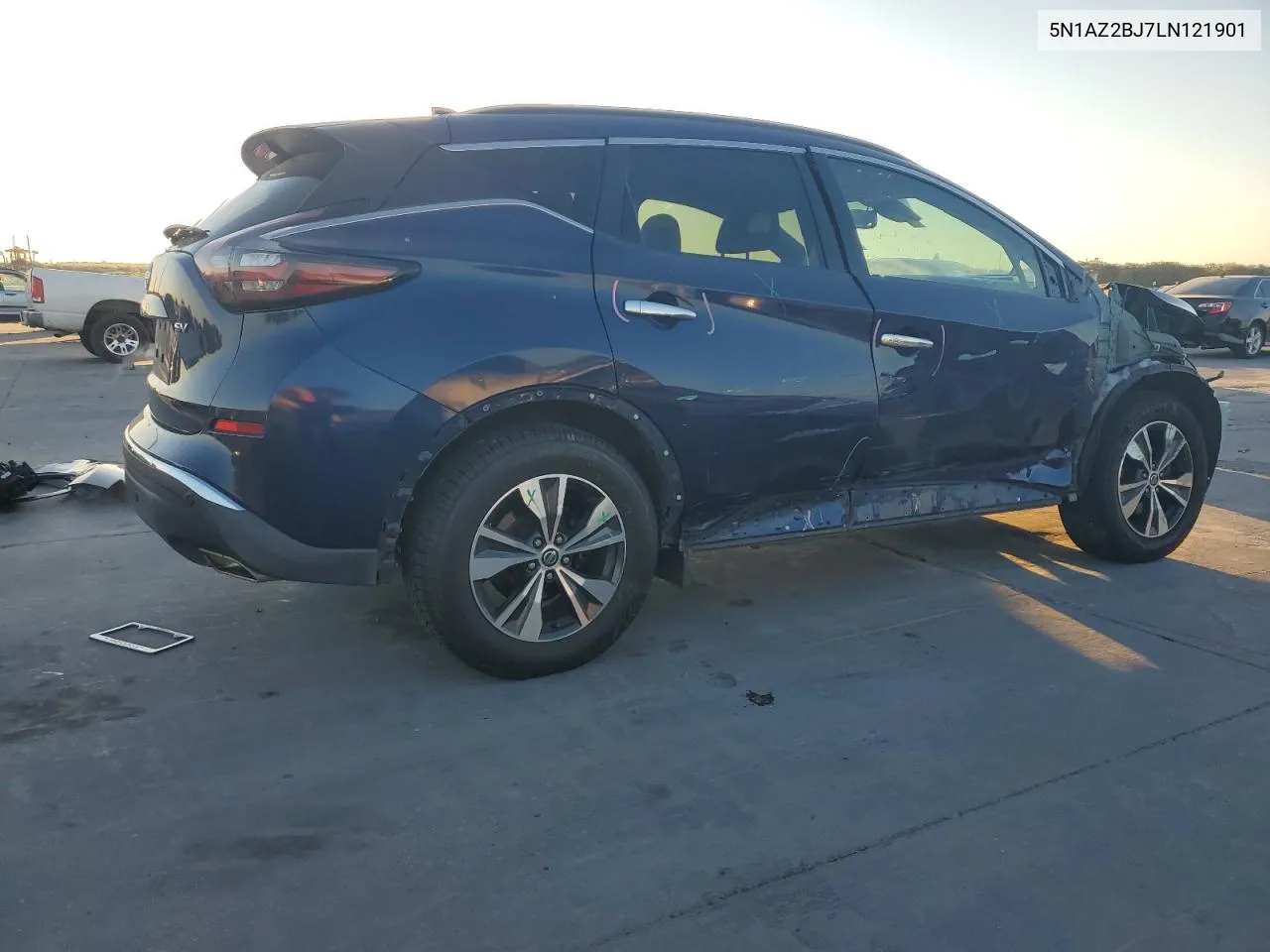 5N1AZ2BJ7LN121901 2020 Nissan Murano Sv