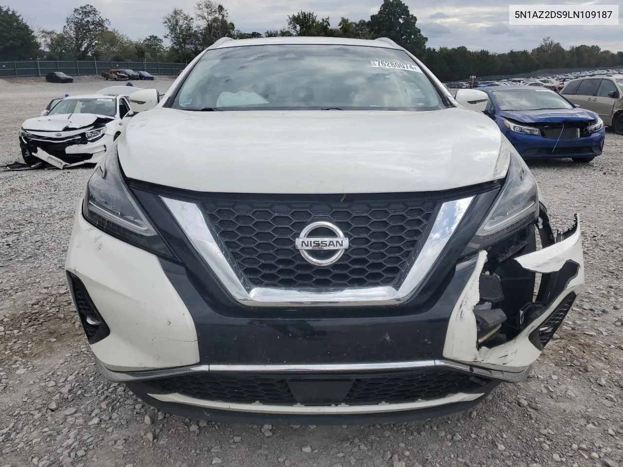 2020 Nissan Murano Platinum VIN: 5N1AZ2DS9LN109187 Lot: 76280074