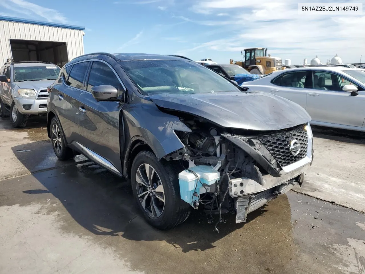 2020 Nissan Murano Sv VIN: 5N1AZ2BJ2LN149749 Lot: 76558844