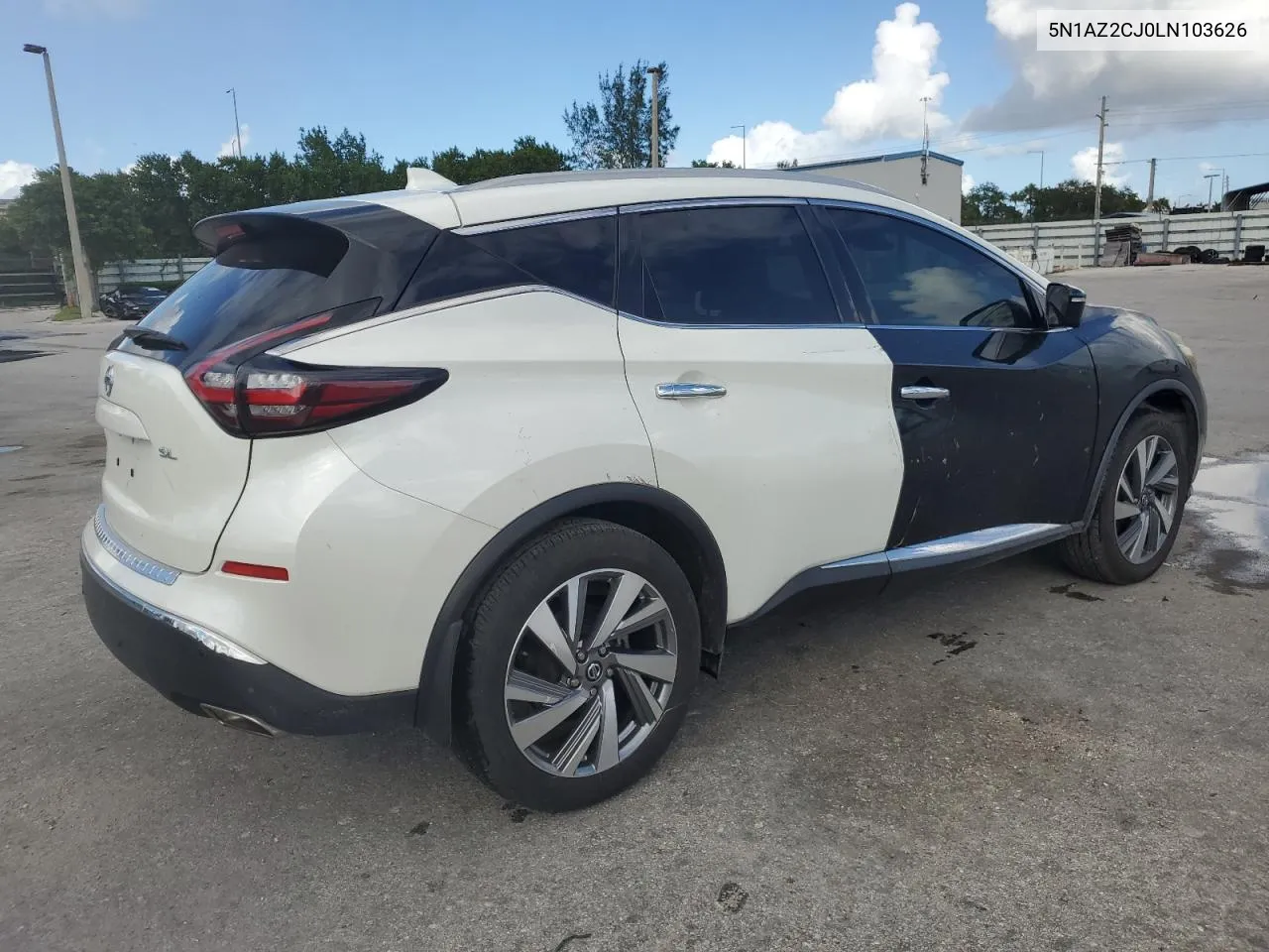 5N1AZ2CJ0LN103626 2020 Nissan Murano Sl