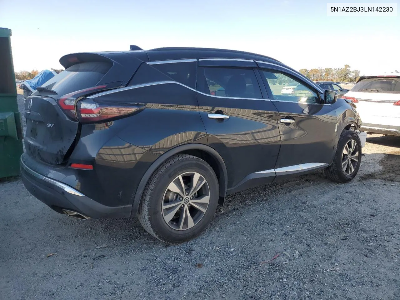 2020 Nissan Murano Sv VIN: 5N1AZ2BJ3LN142230 Lot: 77543684