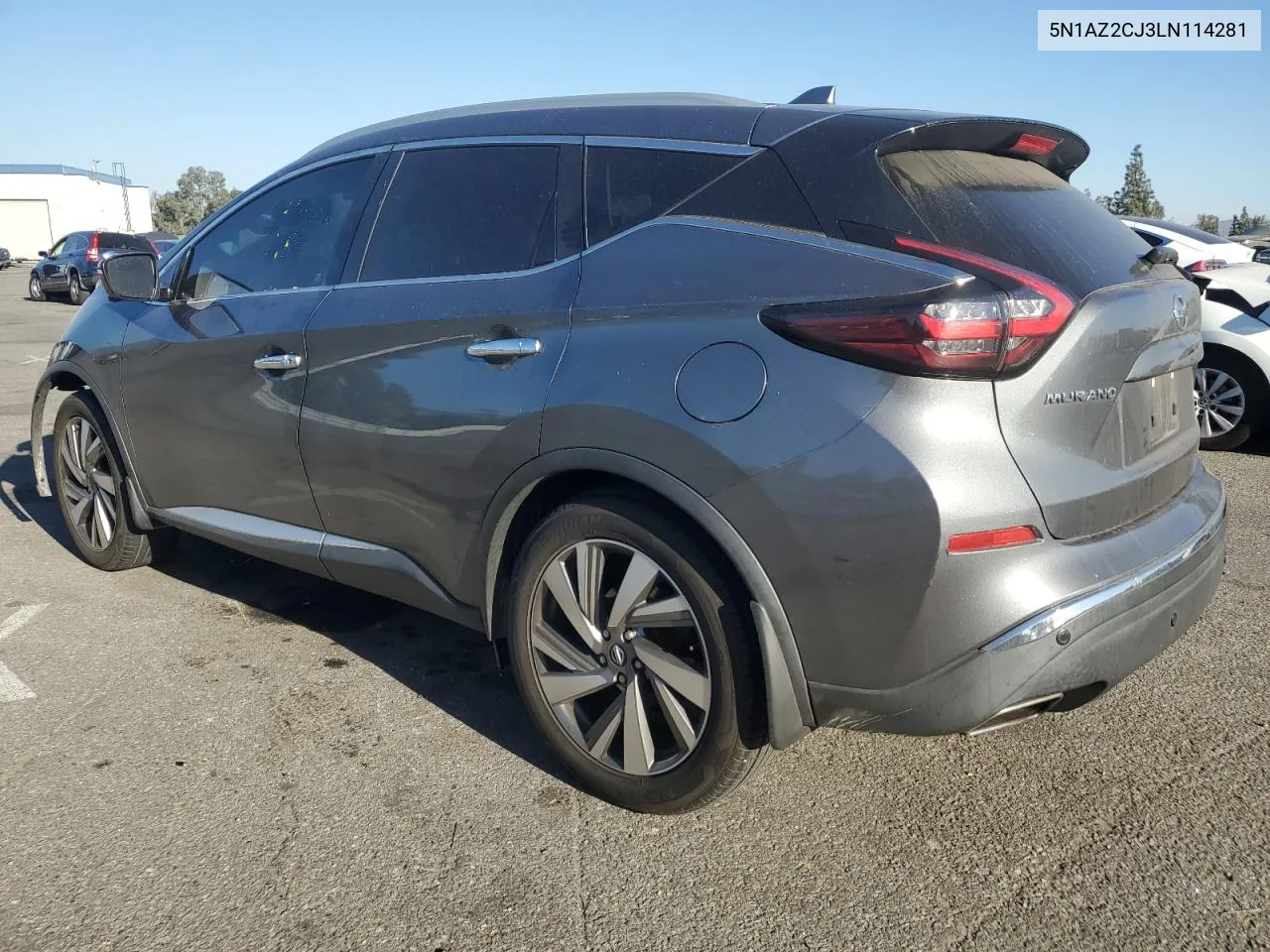 2020 Nissan Murano Sl VIN: 5N1AZ2CJ3LN114281 Lot: 77712374