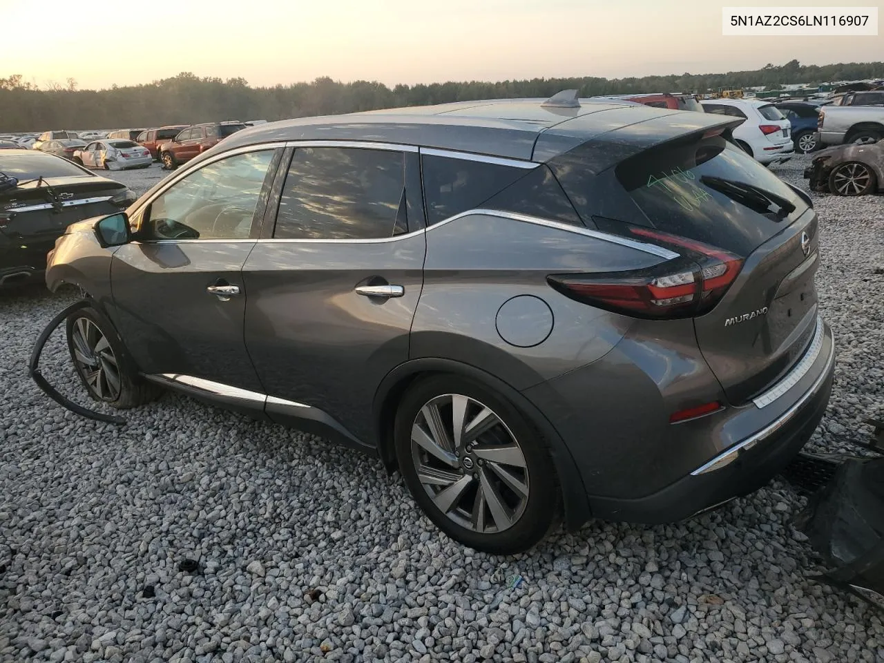 2020 Nissan Murano Sl VIN: 5N1AZ2CS6LN116907 Lot: 77751934