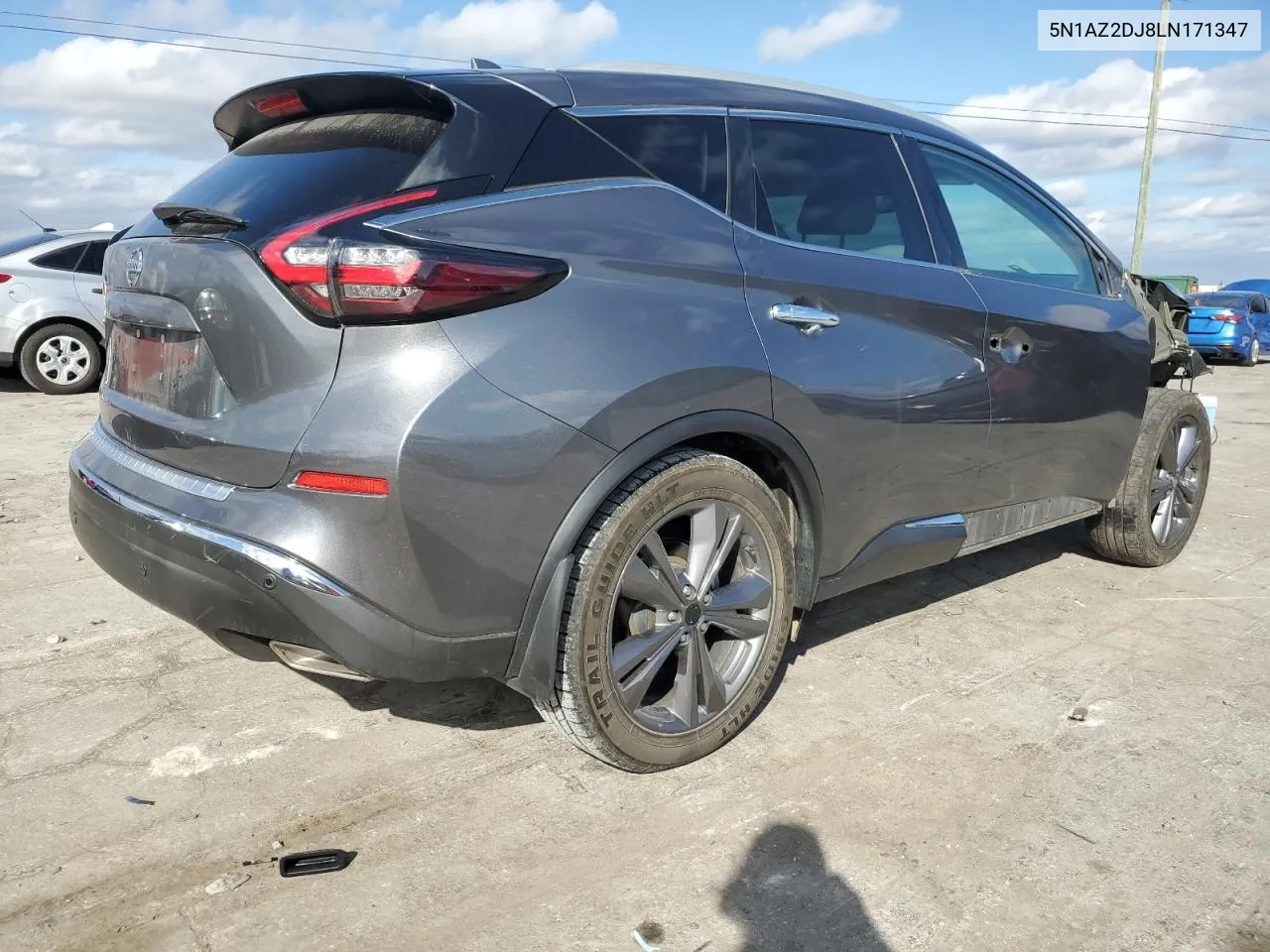 2020 Nissan Murano Platinum VIN: 5N1AZ2DJ8LN171347 Lot: 78506844