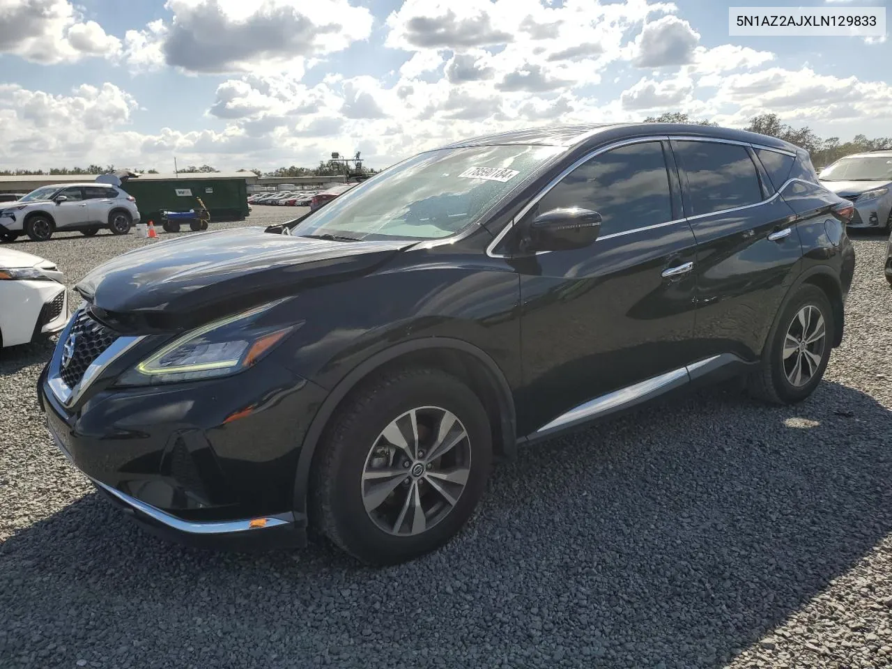 2020 Nissan Murano S VIN: 5N1AZ2AJXLN129833 Lot: 78590184