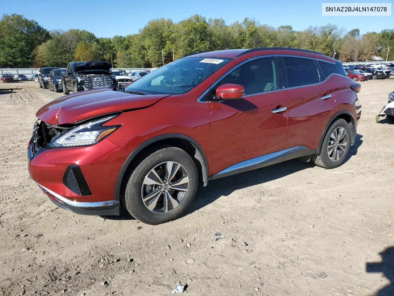 5N1AZ2BJ4LN147078 2020 Nissan Murano Sv