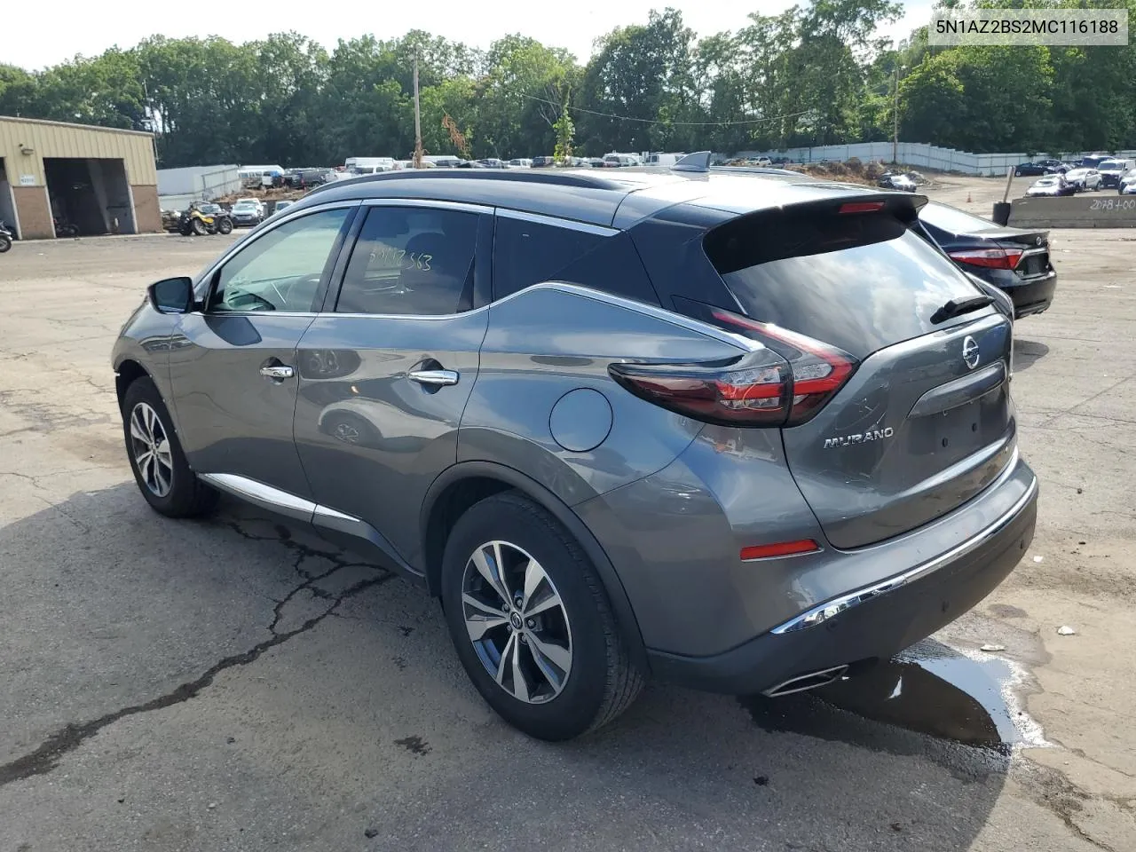 2021 Nissan Murano Sv VIN: 5N1AZ2BS2MC116188 Lot: 60192363