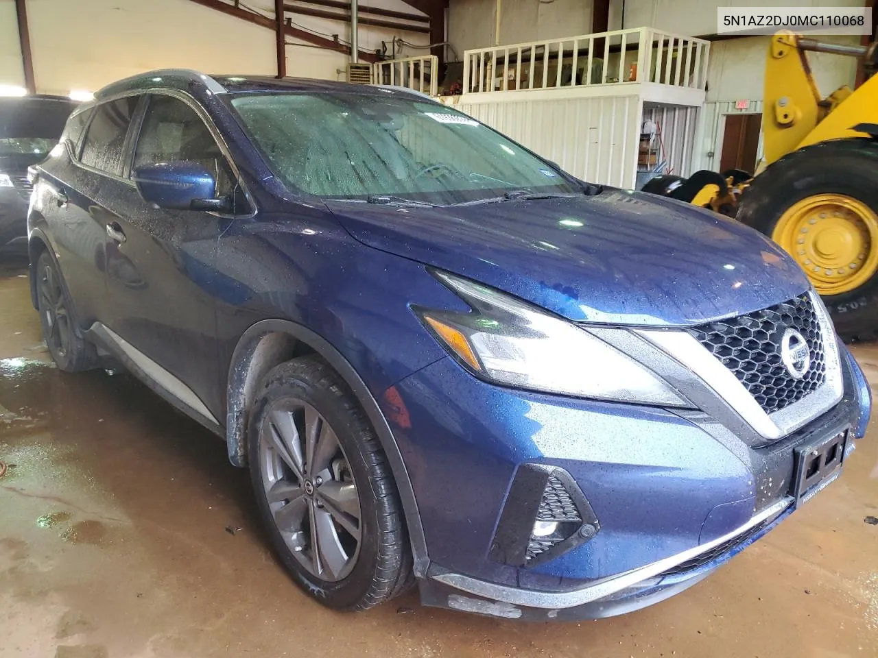 5N1AZ2DJ0MC110068 2021 Nissan Murano Platinum