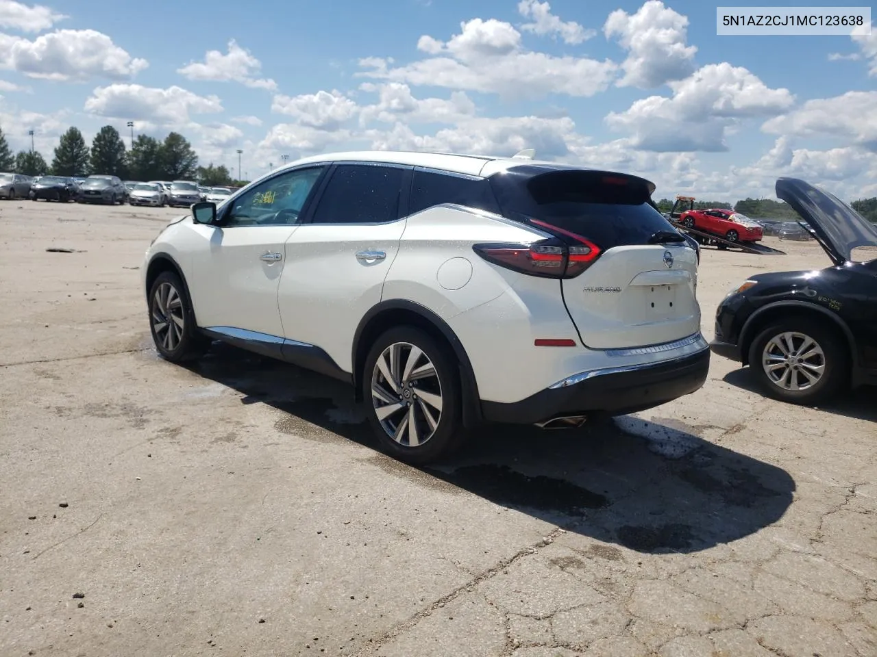 5N1AZ2CJ1MC123638 2021 Nissan Murano Sl