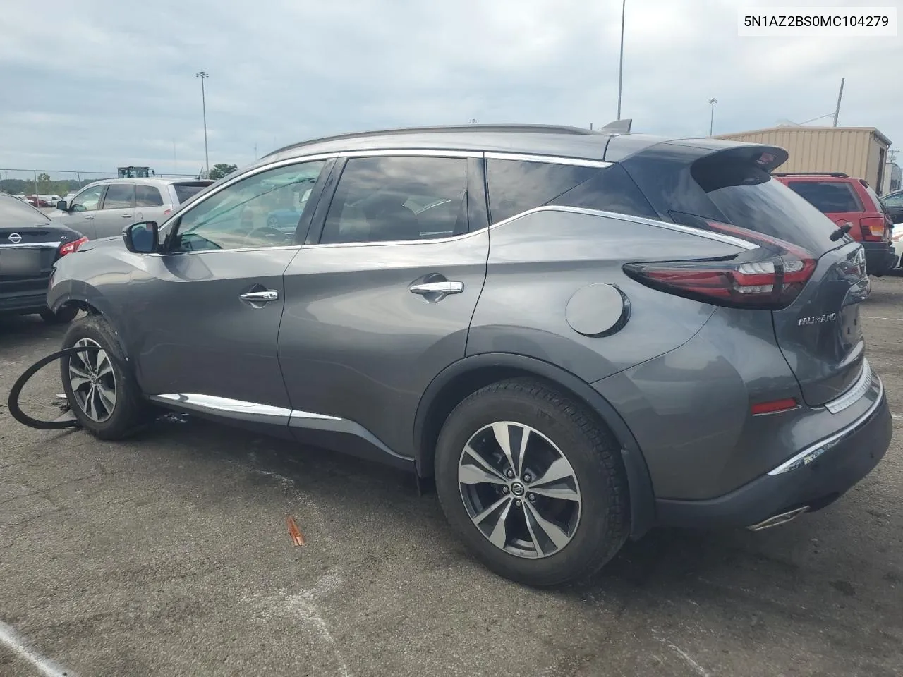 5N1AZ2BS0MC104279 2021 Nissan Murano Sv