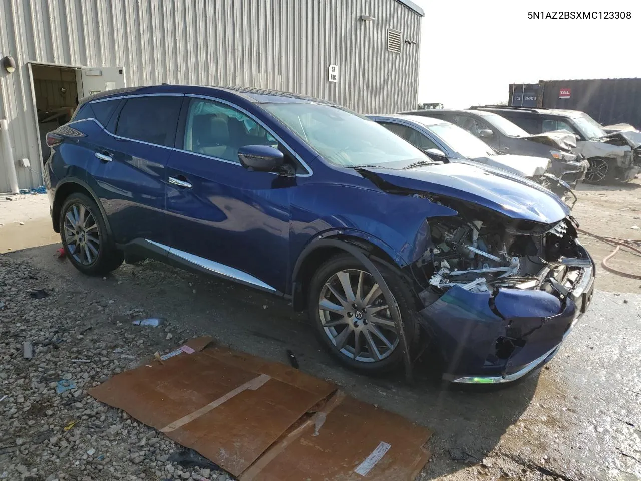 5N1AZ2BSXMC123308 2021 Nissan Murano Sv