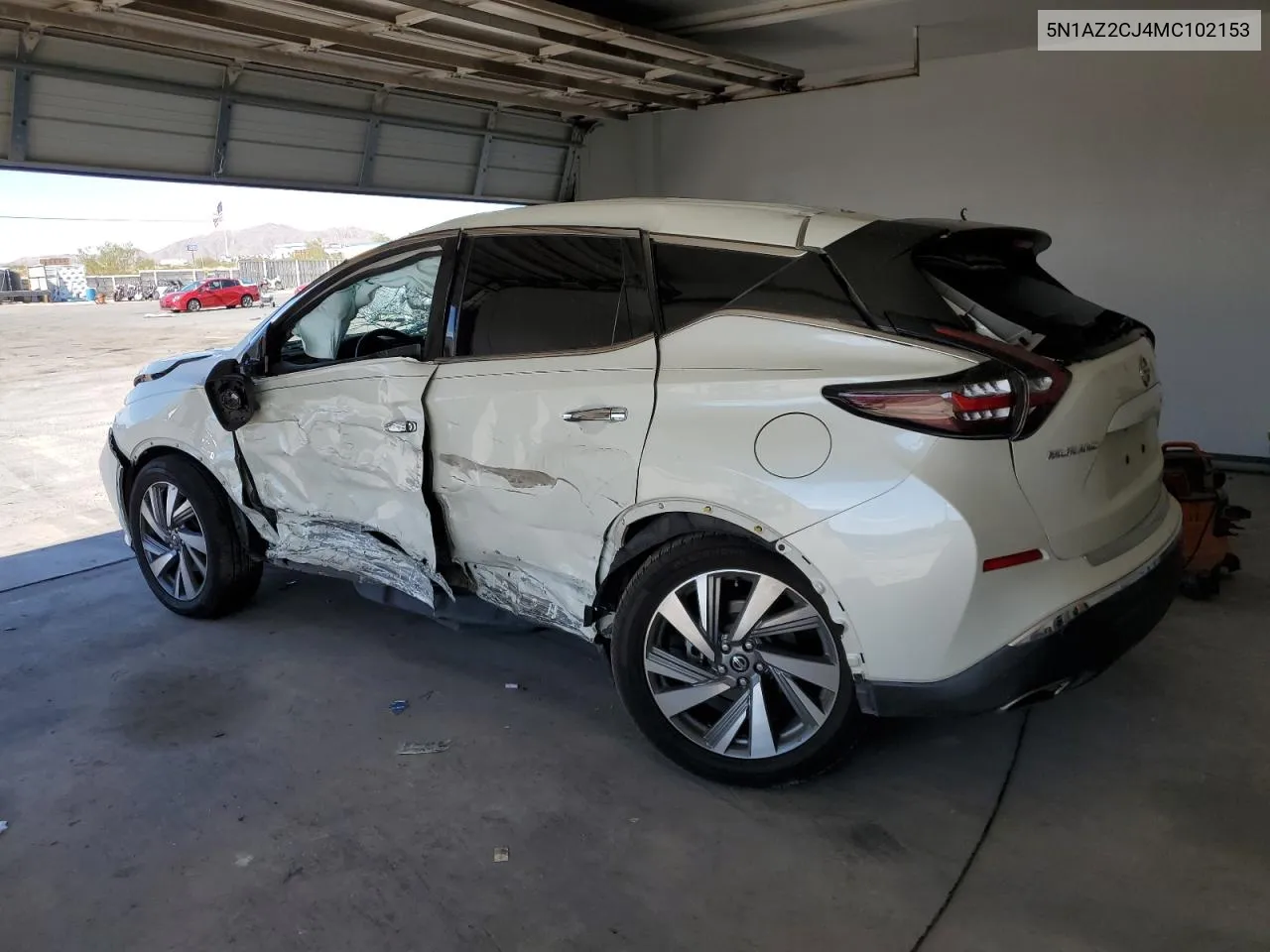 2021 Nissan Murano Sl VIN: 5N1AZ2CJ4MC102153 Lot: 68667704