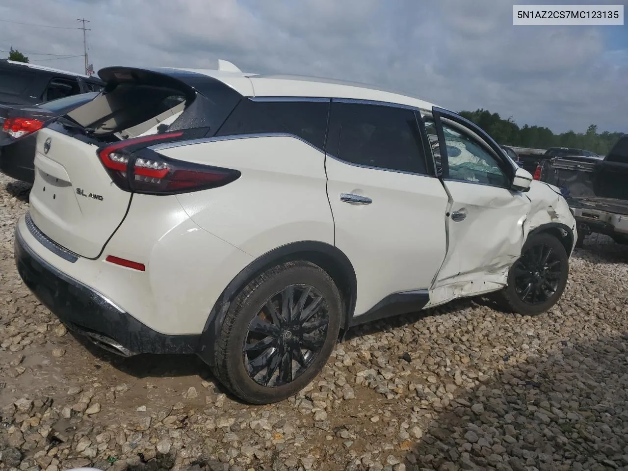 5N1AZ2CS7MC123135 2021 Nissan Murano Sl