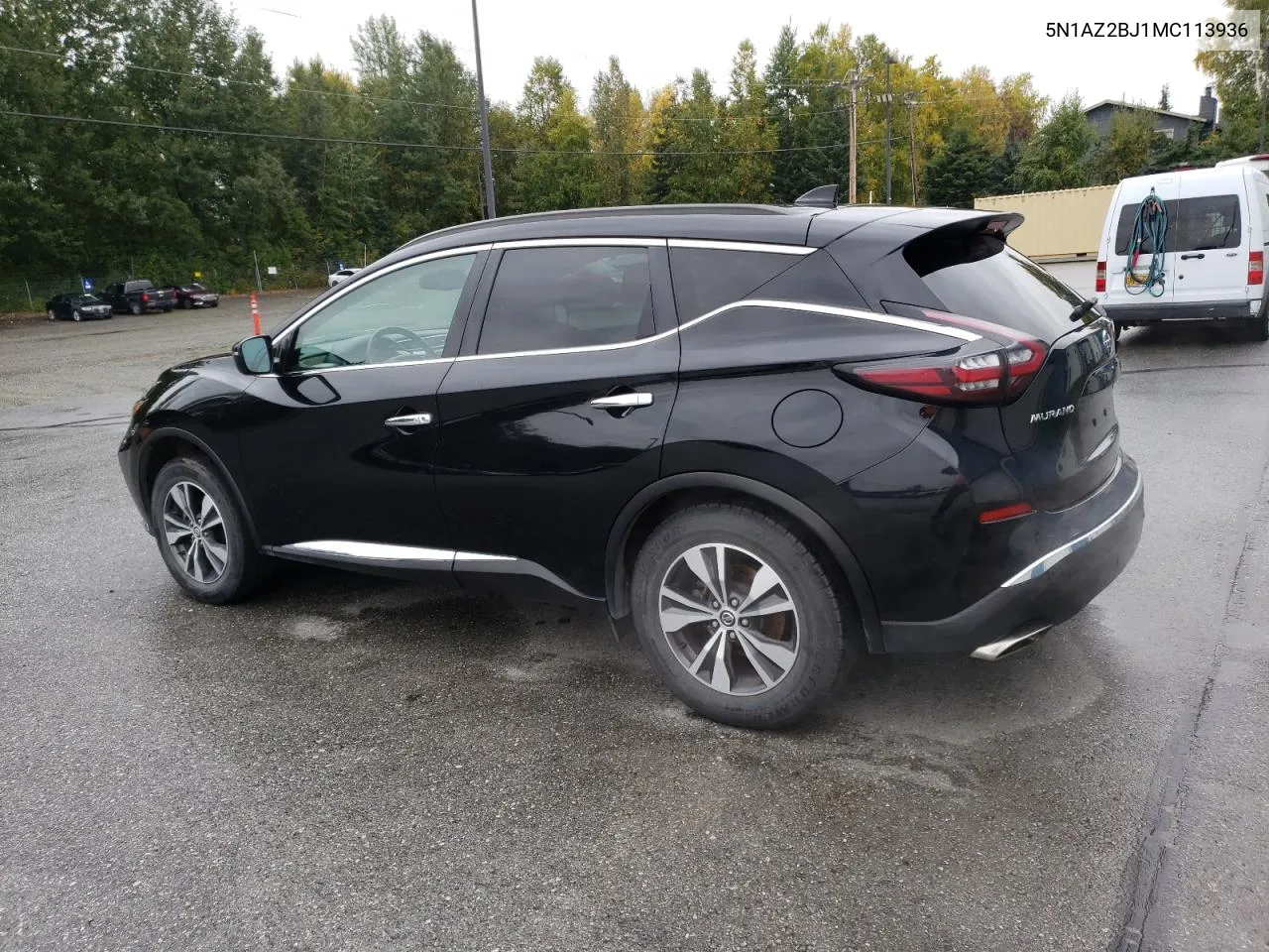 2021 Nissan Murano Sv VIN: 5N1AZ2BJ1MC113936 Lot: 69131194