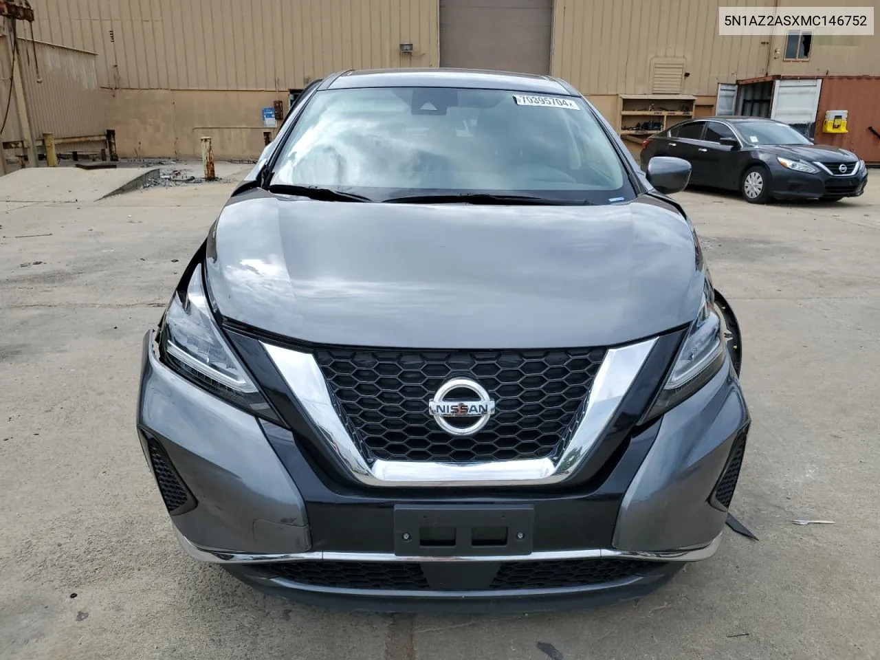 2021 Nissan Murano S VIN: 5N1AZ2ASXMC146752 Lot: 70395704