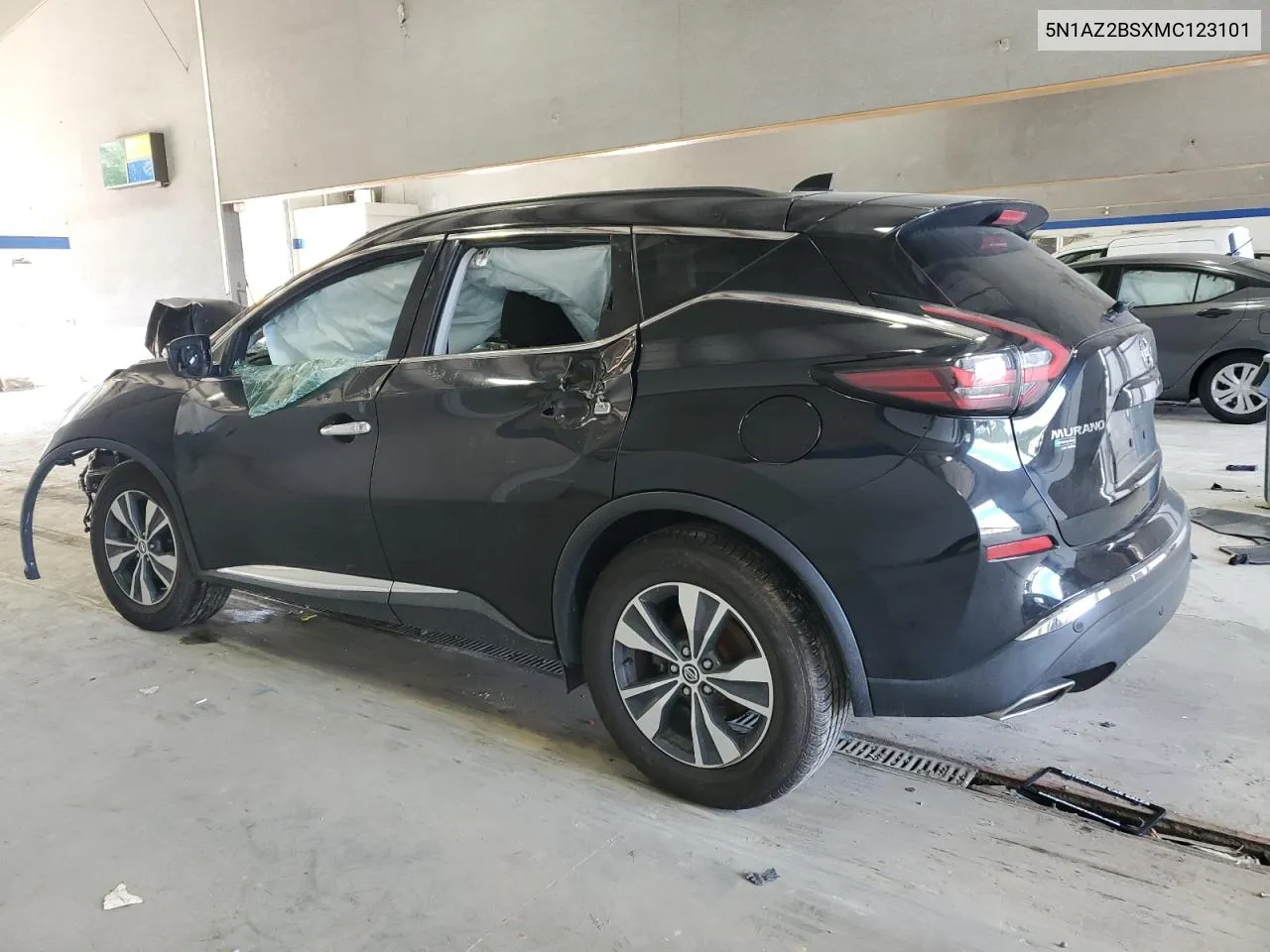 2021 Nissan Murano Sv VIN: 5N1AZ2BSXMC123101 Lot: 70634904