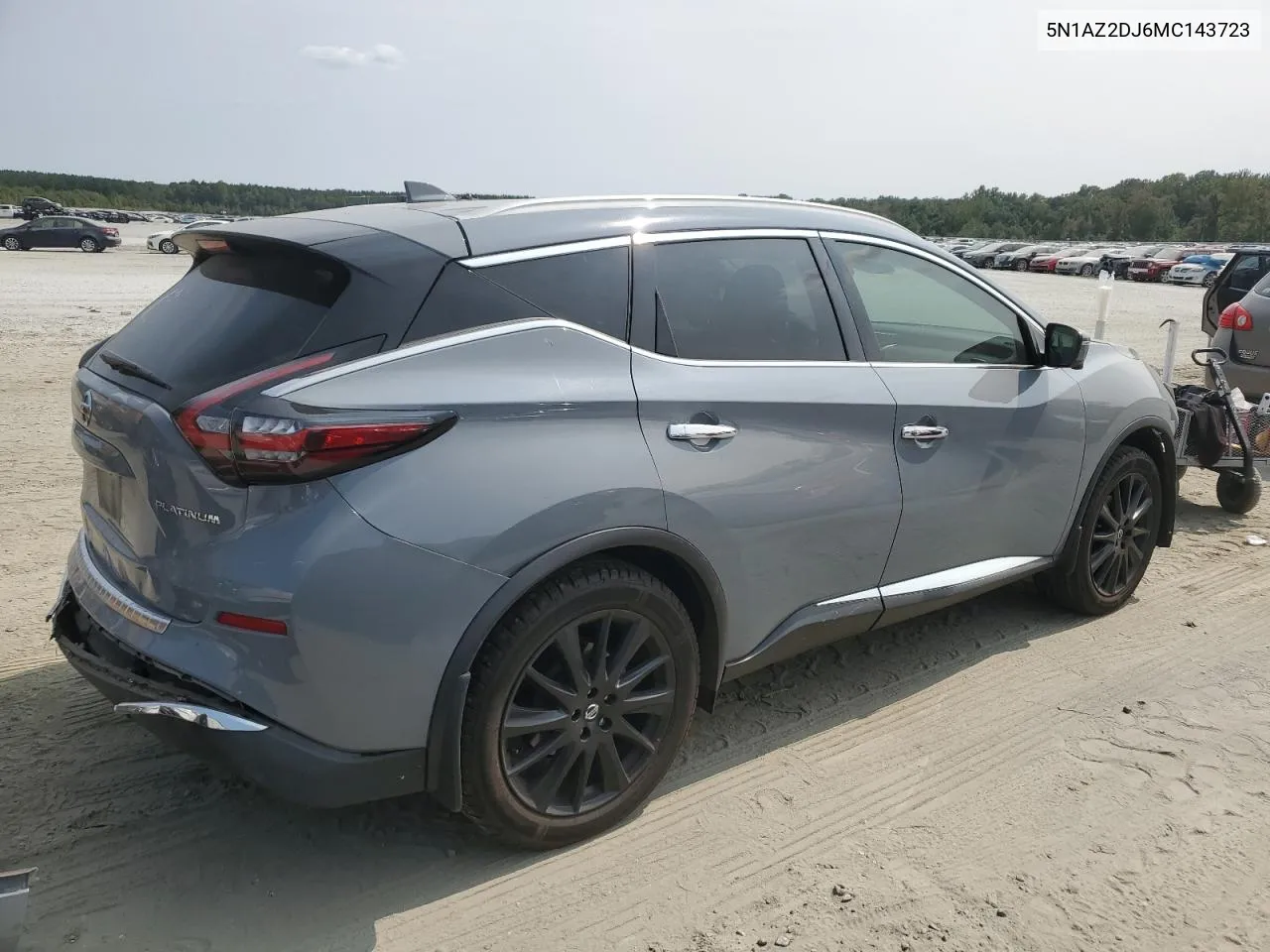 5N1AZ2DJ6MC143723 2021 Nissan Murano Platinum