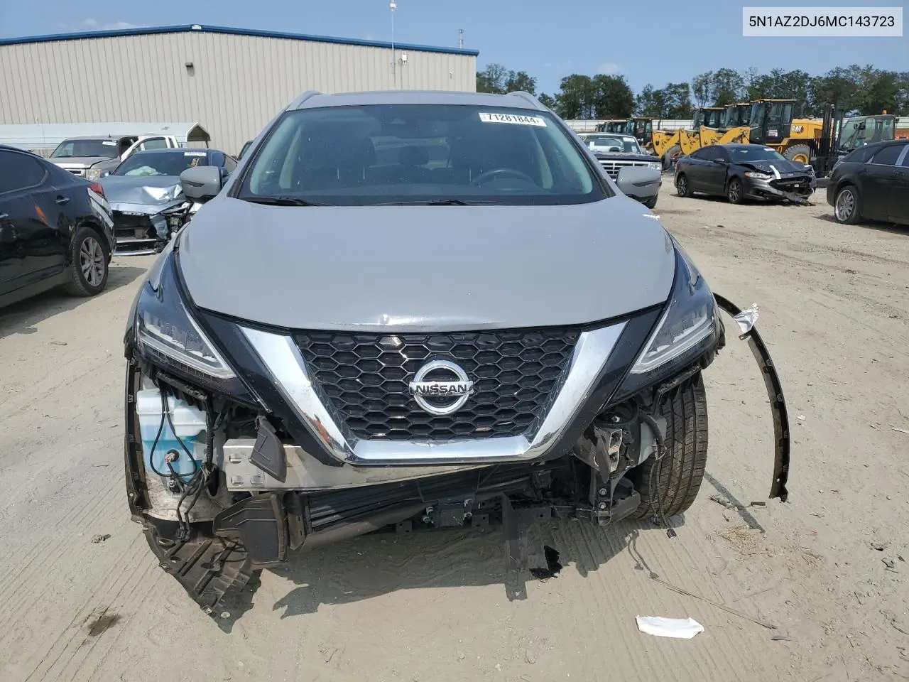 5N1AZ2DJ6MC143723 2021 Nissan Murano Platinum