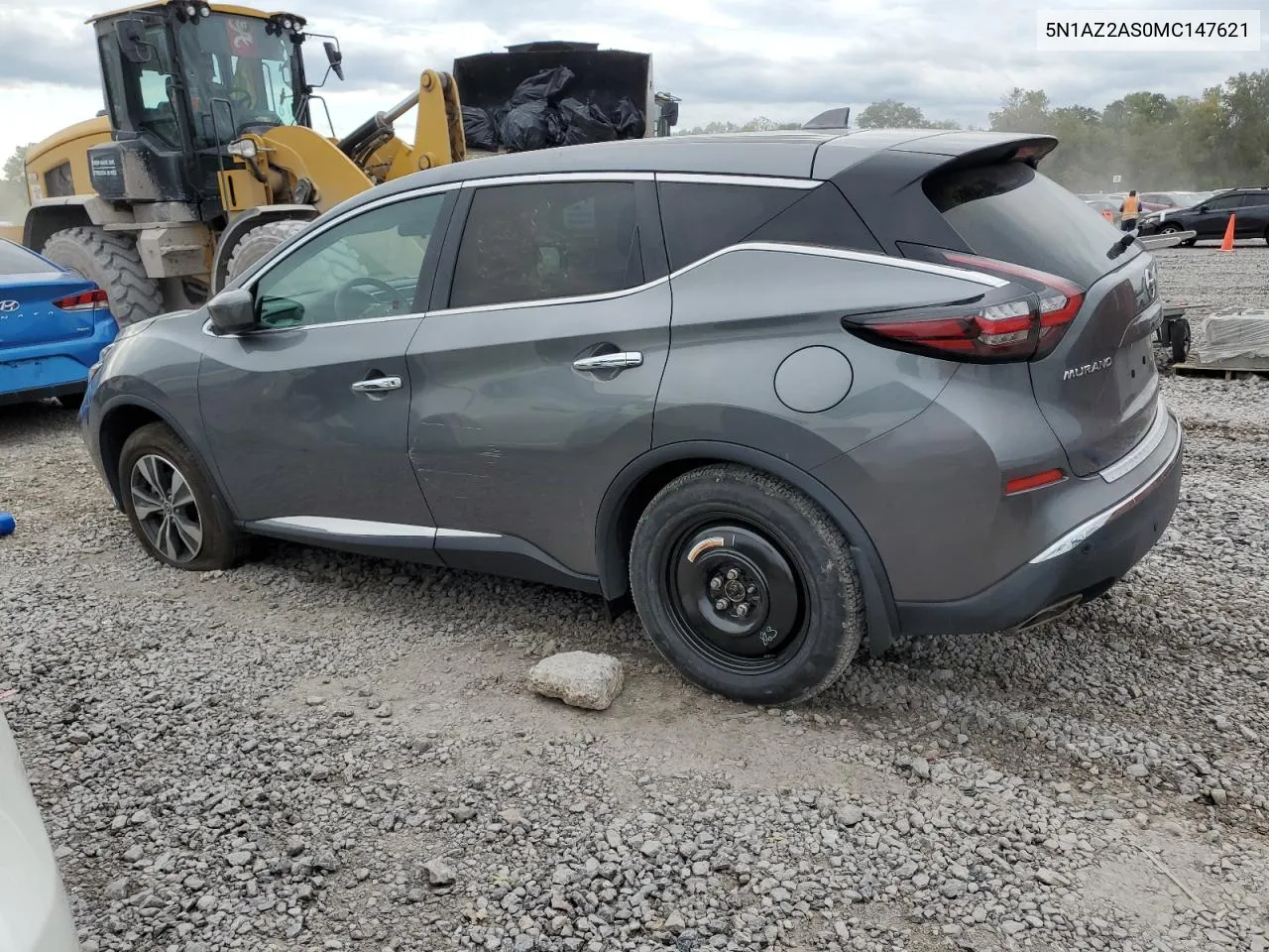 2021 Nissan Murano S VIN: 5N1AZ2AS0MC147621 Lot: 72830894