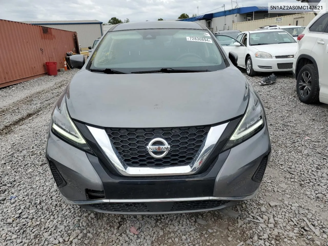 5N1AZ2AS0MC147621 2021 Nissan Murano S