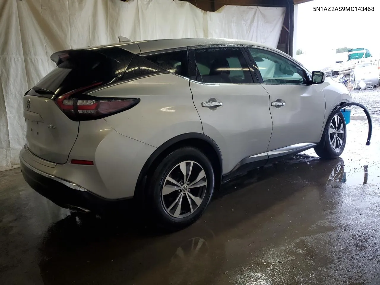 2021 Nissan Murano S VIN: 5N1AZ2AS9MC143468 Lot: 73024754