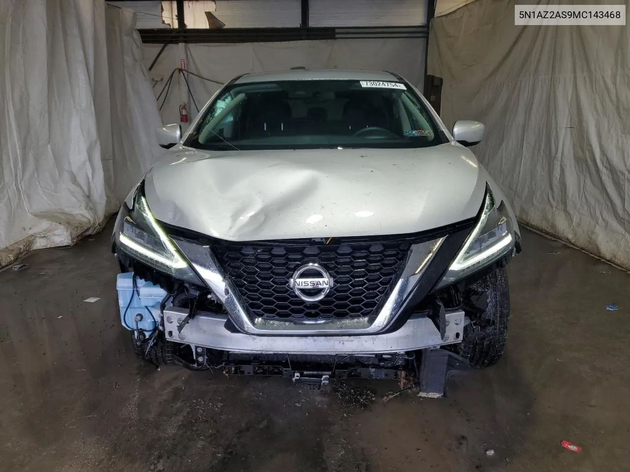 2021 Nissan Murano S VIN: 5N1AZ2AS9MC143468 Lot: 73024754