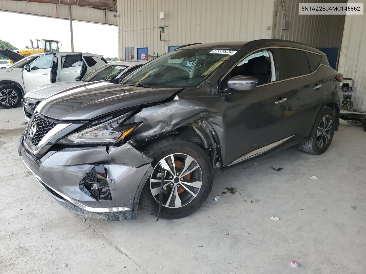 5N1AZ2BJ4MC145862 2021 Nissan Murano Sv