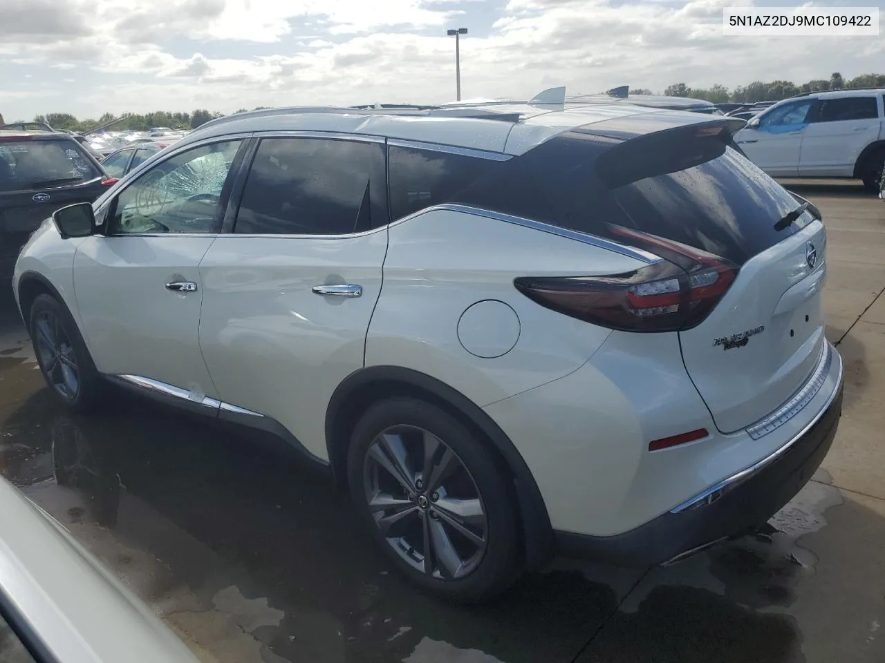 2021 Nissan Murano Platinum VIN: 5N1AZ2DJ9MC109422 Lot: 74269694