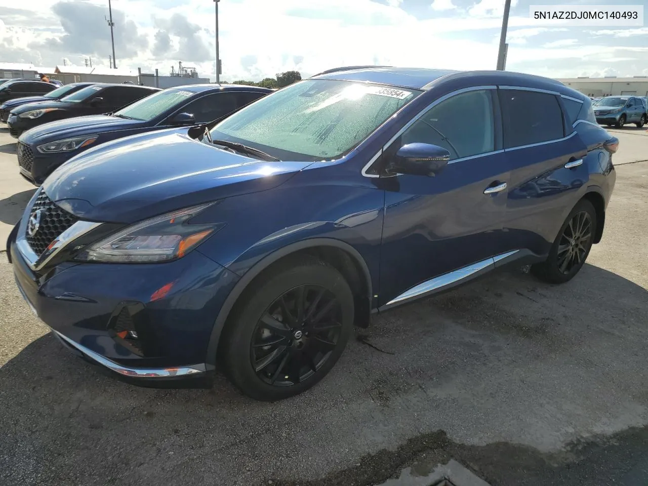 2021 Nissan Murano Platinum VIN: 5N1AZ2DJ0MC140493 Lot: 74335854