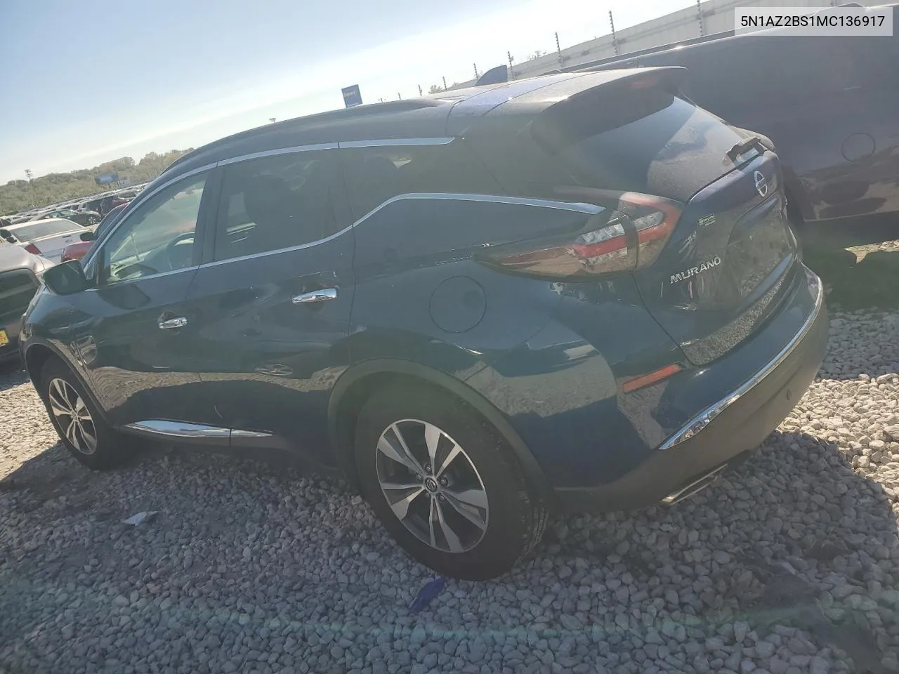 5N1AZ2BS1MC136917 2021 Nissan Murano Sv