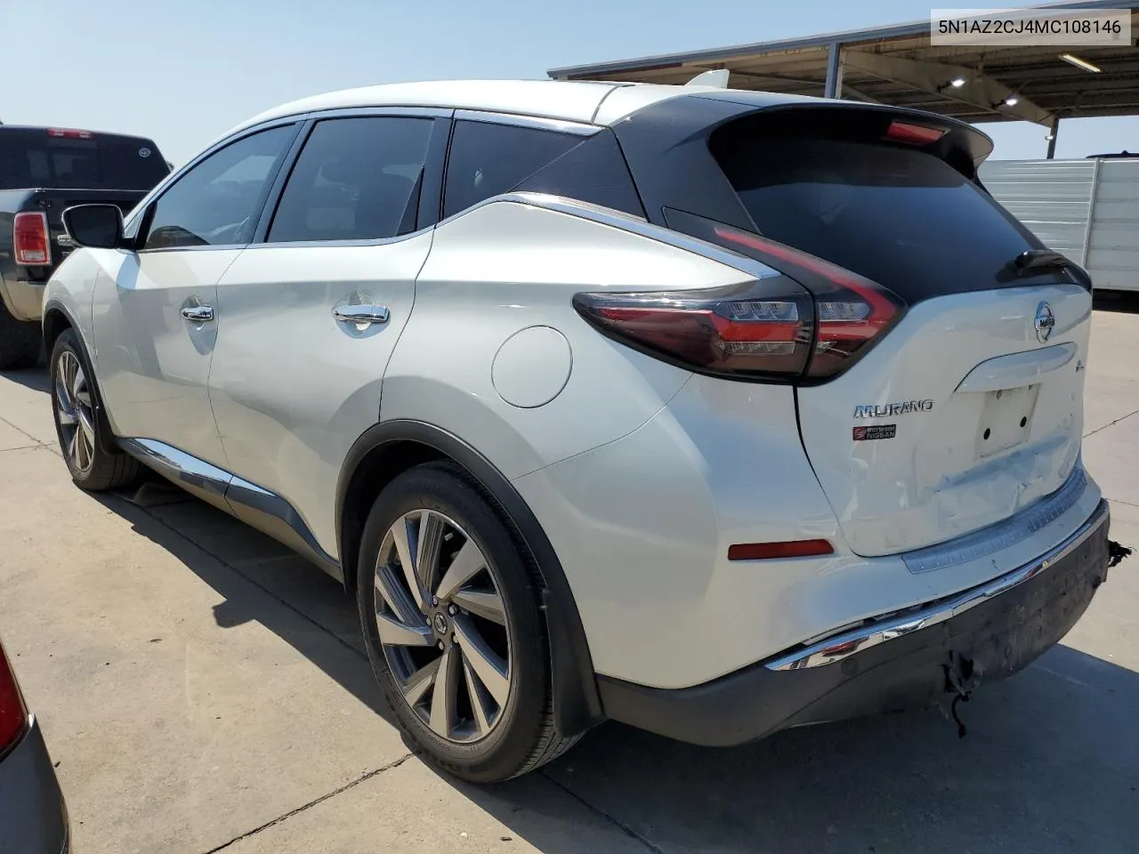 2021 Nissan Murano Sl VIN: 5N1AZ2CJ4MC108146 Lot: 74840974