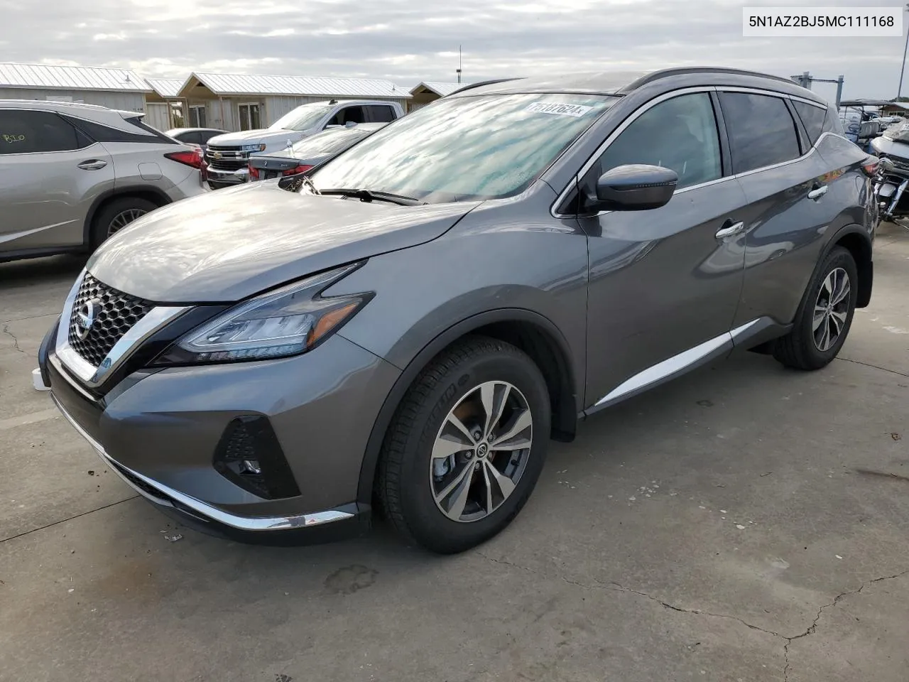 2021 Nissan Murano Sv VIN: 5N1AZ2BJ5MC111168 Lot: 75187624