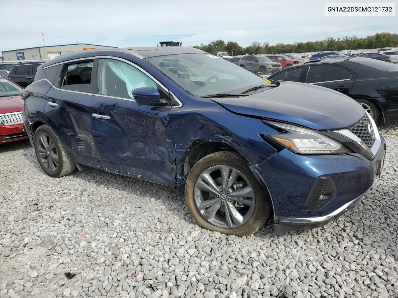 5N1AZ2DS6MC121732 2021 Nissan Murano Platinum