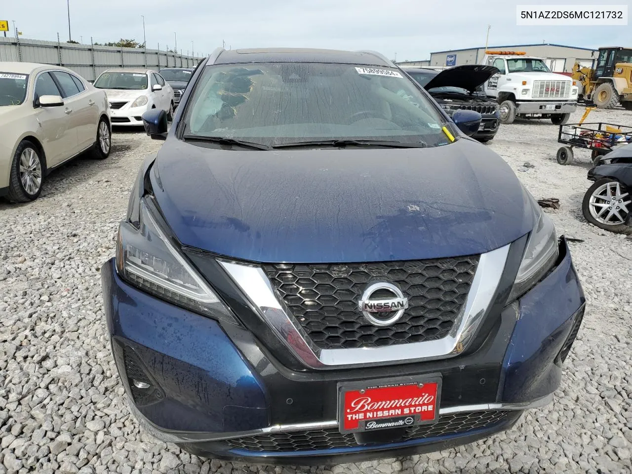 5N1AZ2DS6MC121732 2021 Nissan Murano Platinum