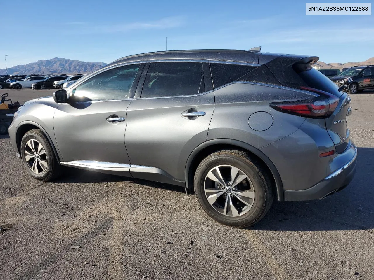 2021 Nissan Murano Sv VIN: 5N1AZ2BS5MC122888 Lot: 77879514