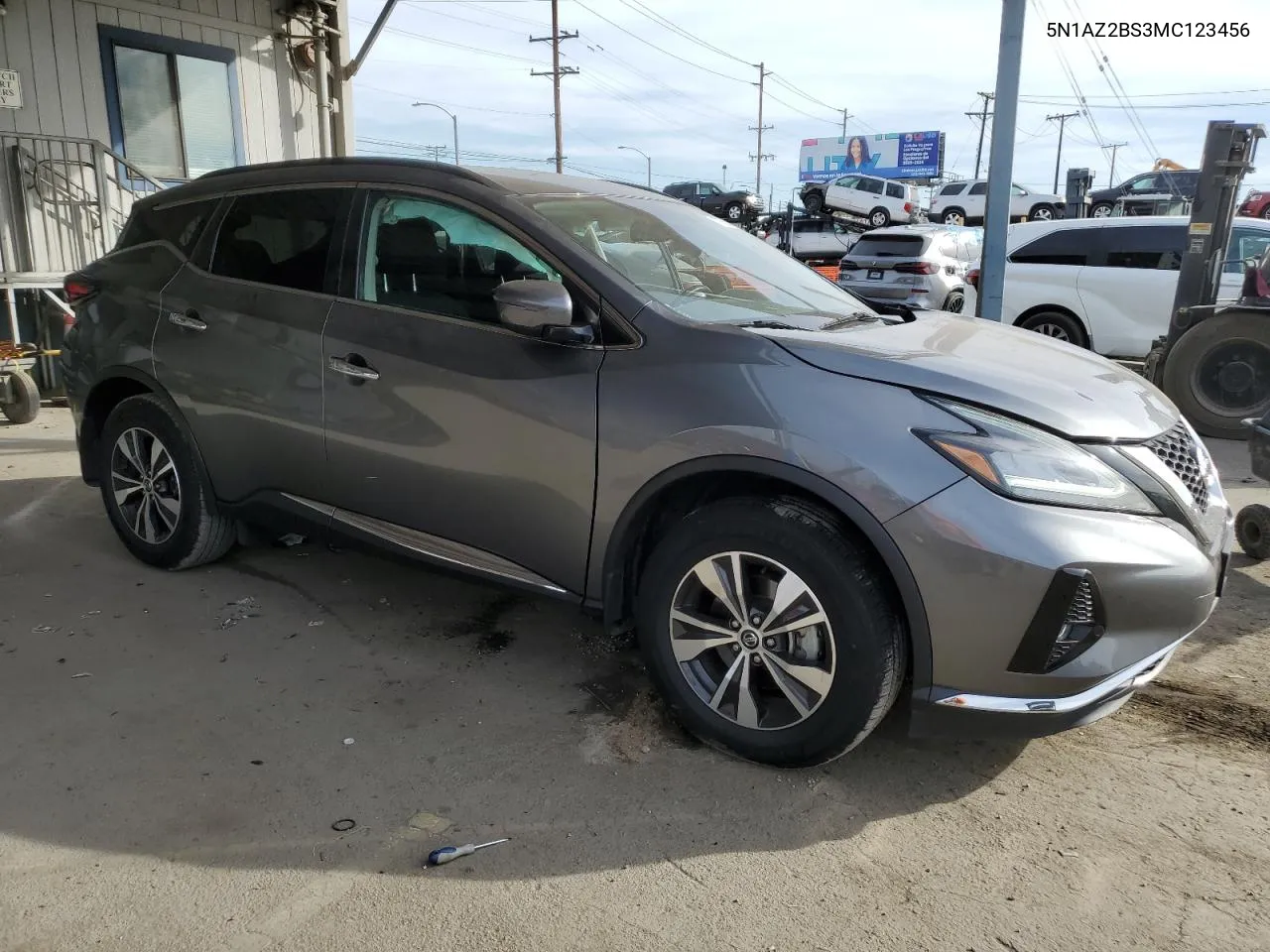 2021 Nissan Murano Sv VIN: 5N1AZ2BS3MC123456 Lot: 79355014