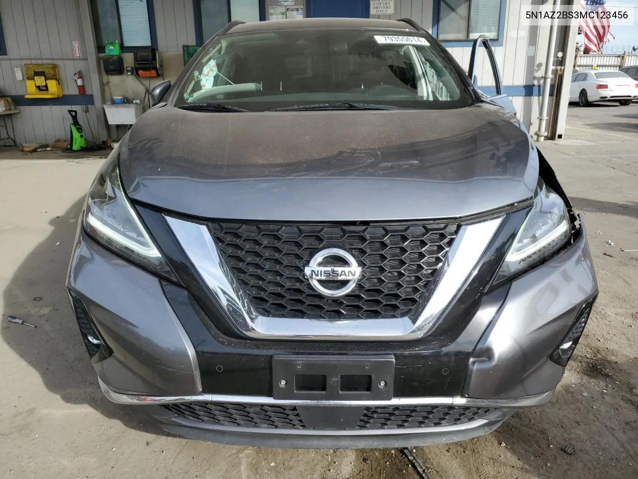 2021 Nissan Murano Sv VIN: 5N1AZ2BS3MC123456 Lot: 79355014