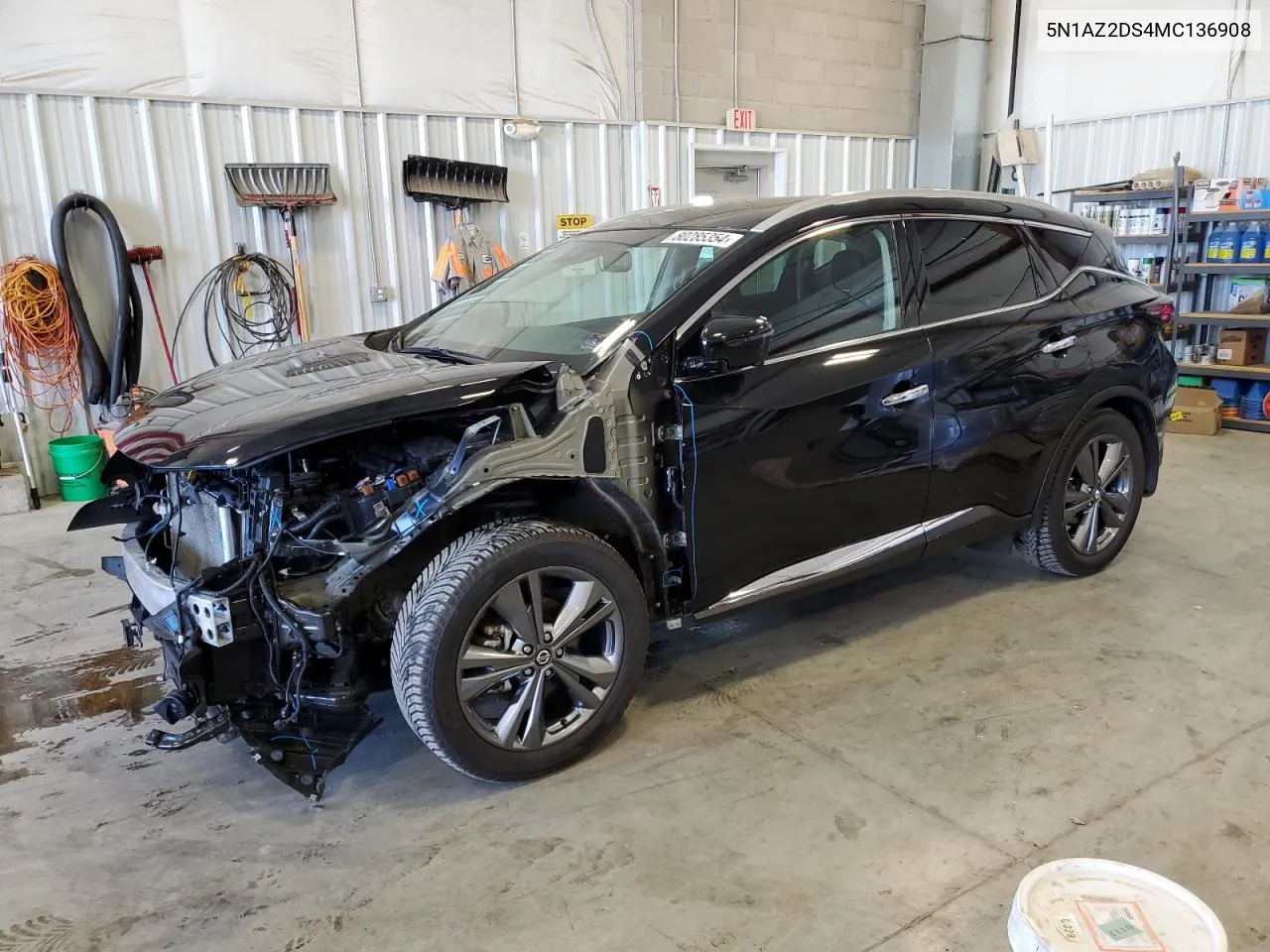 2021 Nissan Murano Platinum VIN: 5N1AZ2DS4MC136908 Lot: 80285354