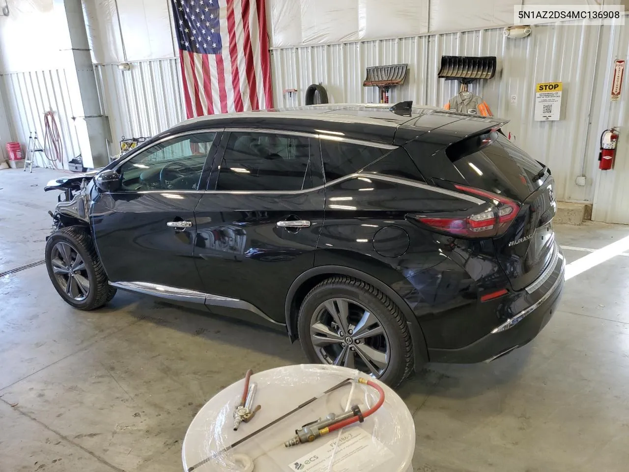 2021 Nissan Murano Platinum VIN: 5N1AZ2DS4MC136908 Lot: 80285354