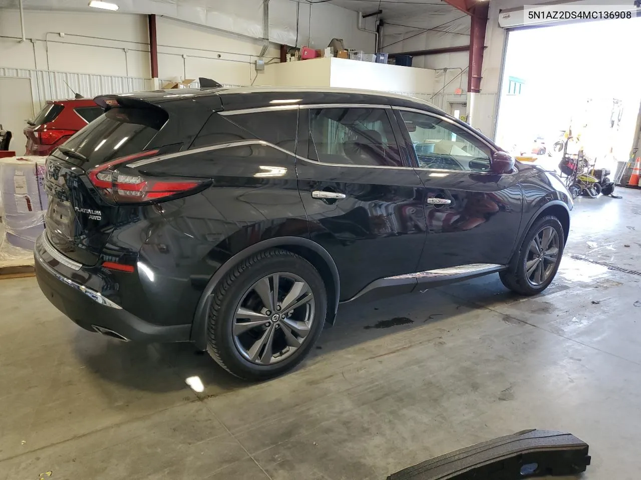 2021 Nissan Murano Platinum VIN: 5N1AZ2DS4MC136908 Lot: 80285354