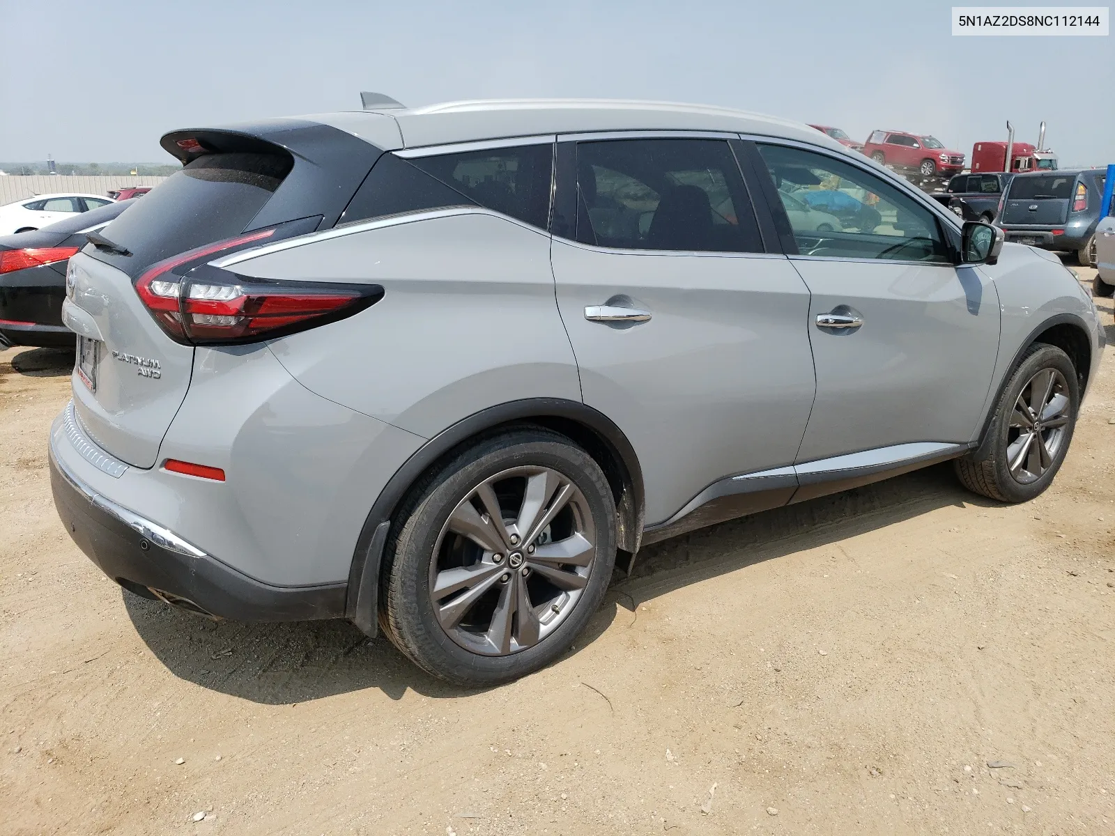 2022 Nissan Murano Platinum VIN: 5N1AZ2DS8NC112144 Lot: 64054094