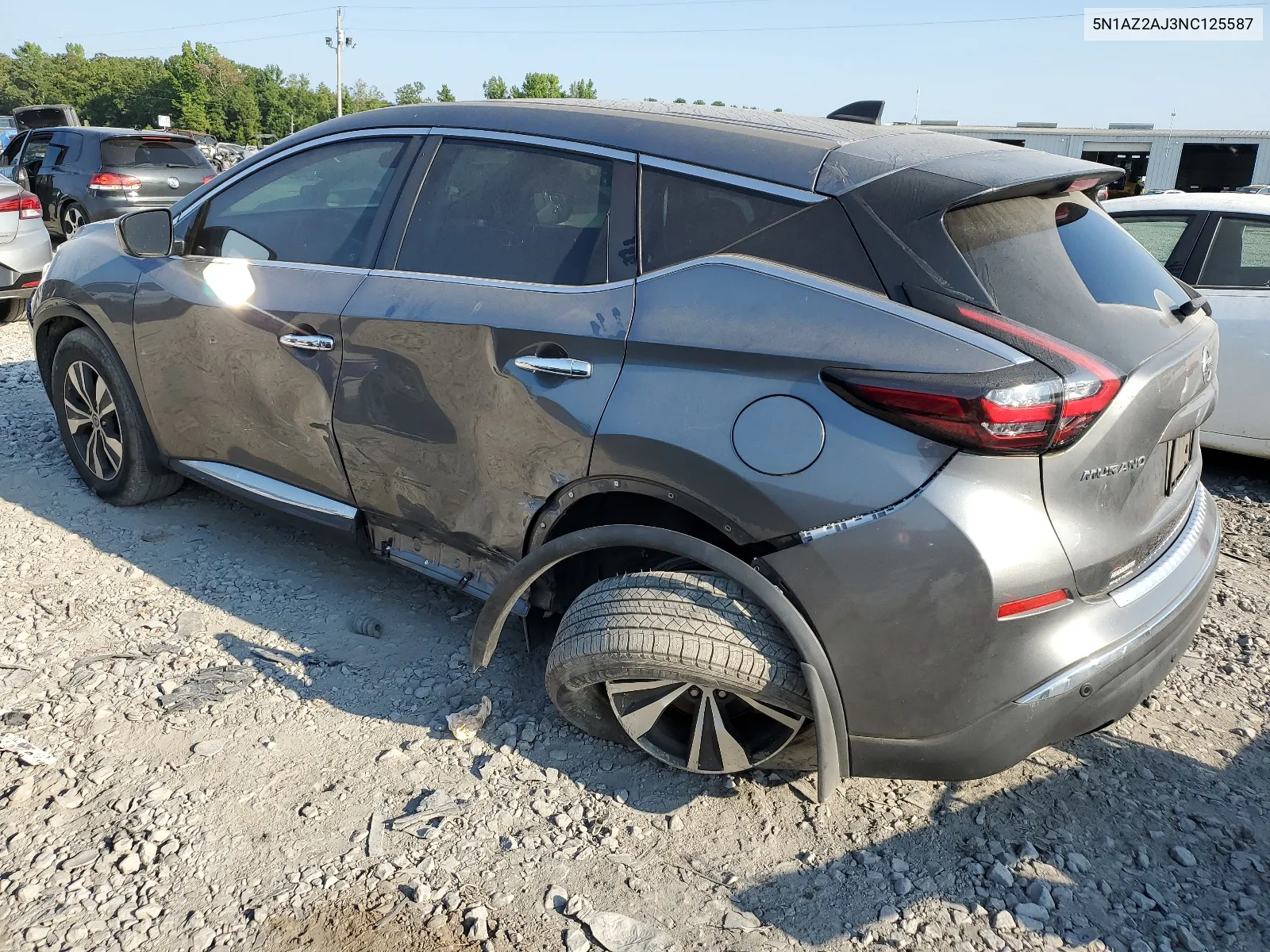 5N1AZ2AJ3NC125587 2022 Nissan Murano S