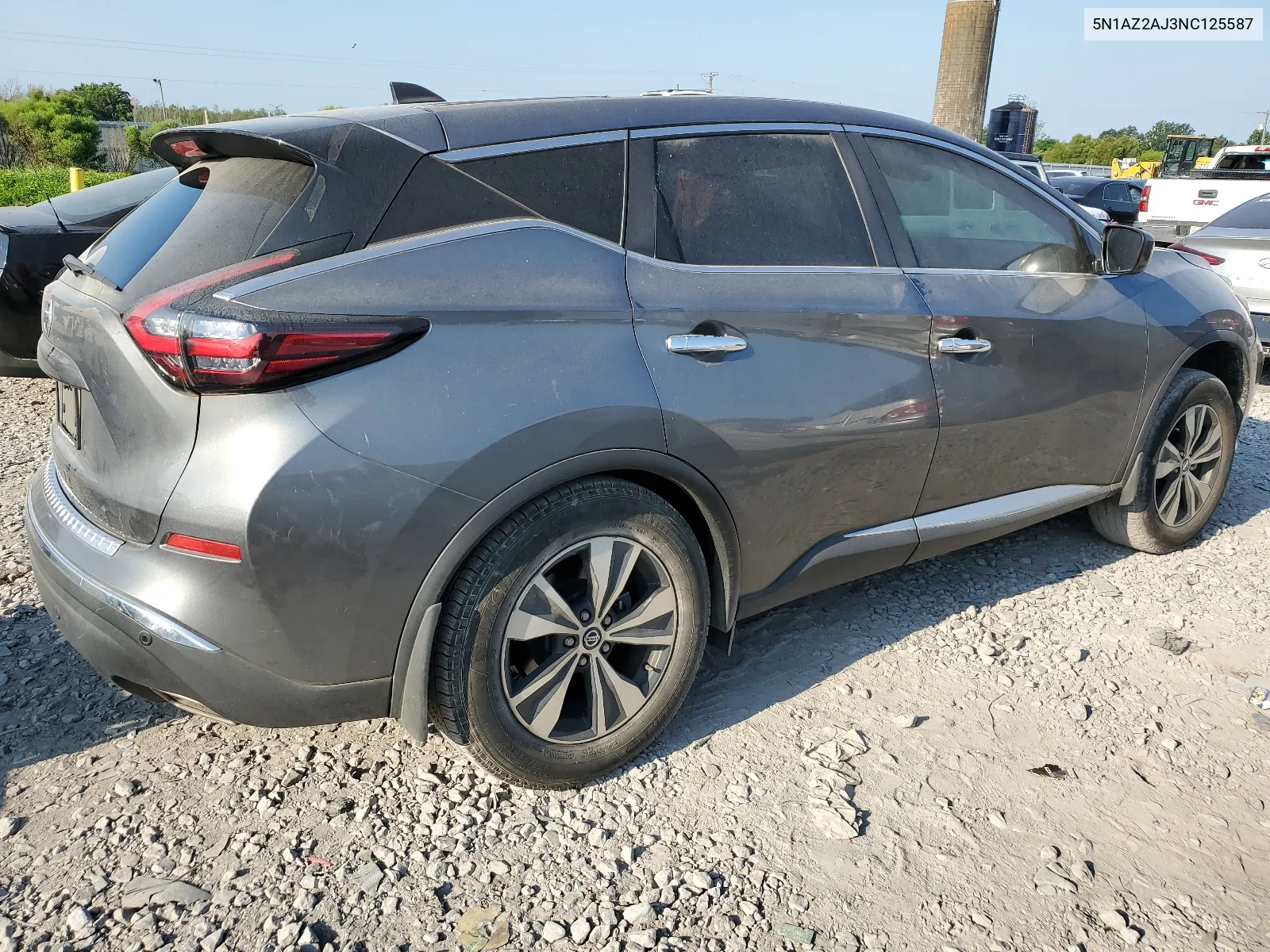 2022 Nissan Murano S VIN: 5N1AZ2AJ3NC125587 Lot: 67247524