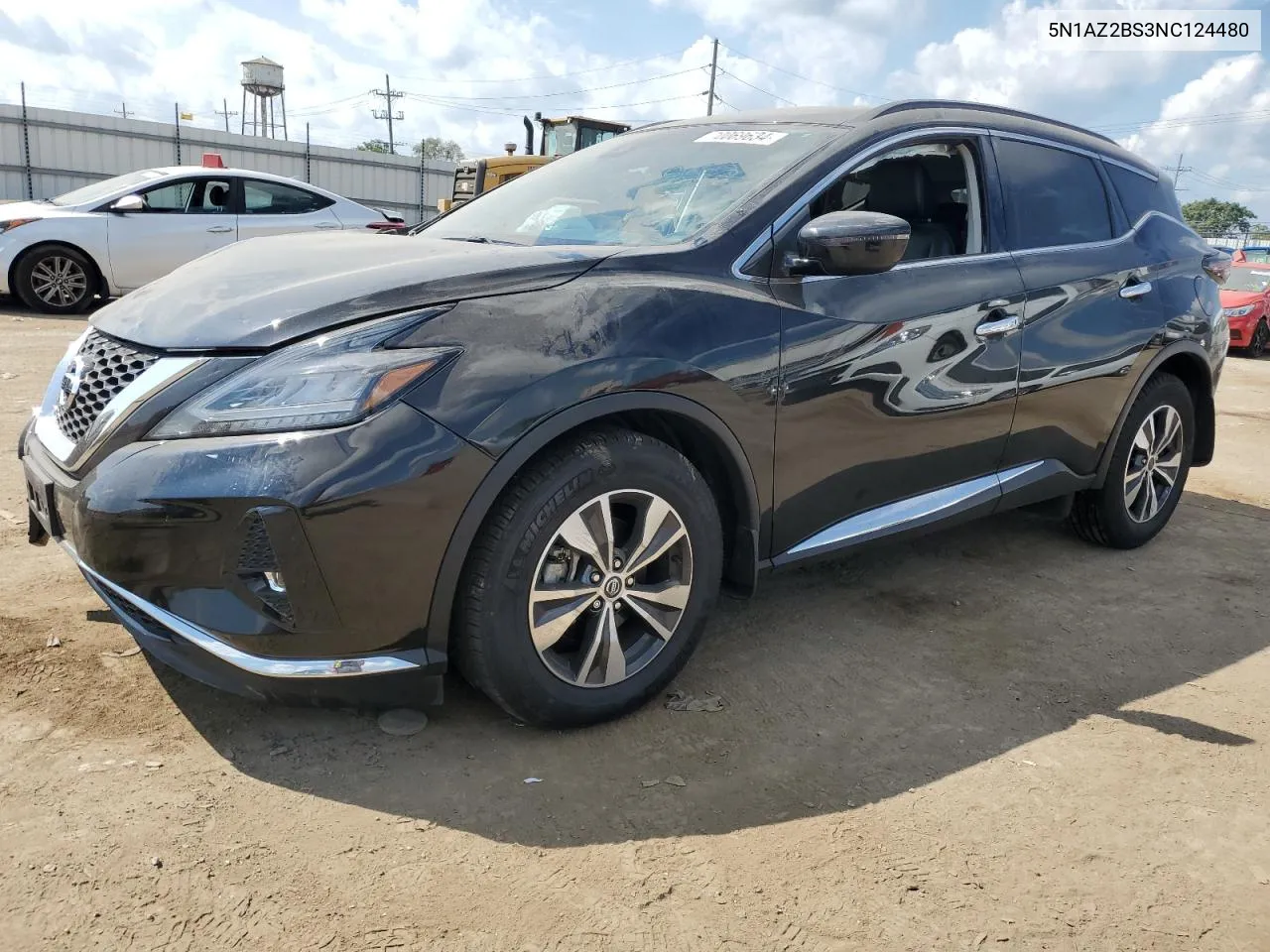 5N1AZ2BS3NC124480 2022 Nissan Murano Sv