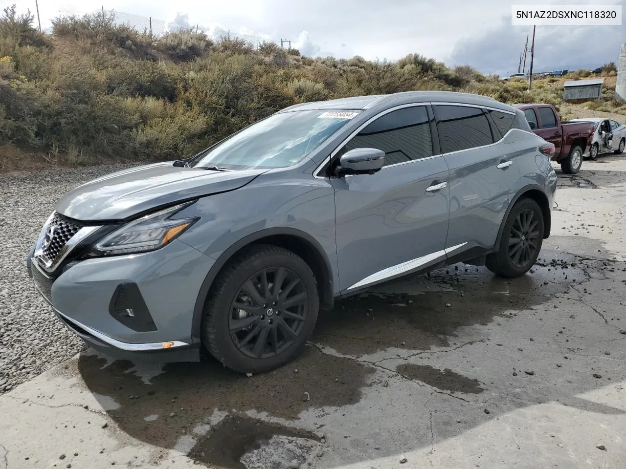 2022 Nissan Murano Platinum VIN: 5N1AZ2DSXNC118320 Lot: 72255054