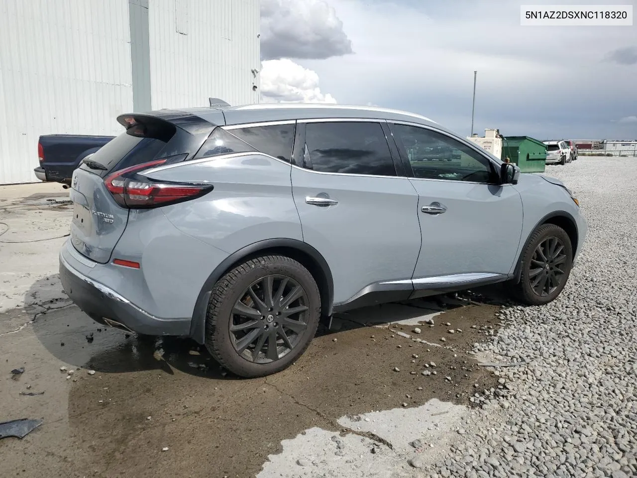 2022 Nissan Murano Platinum VIN: 5N1AZ2DSXNC118320 Lot: 72255054