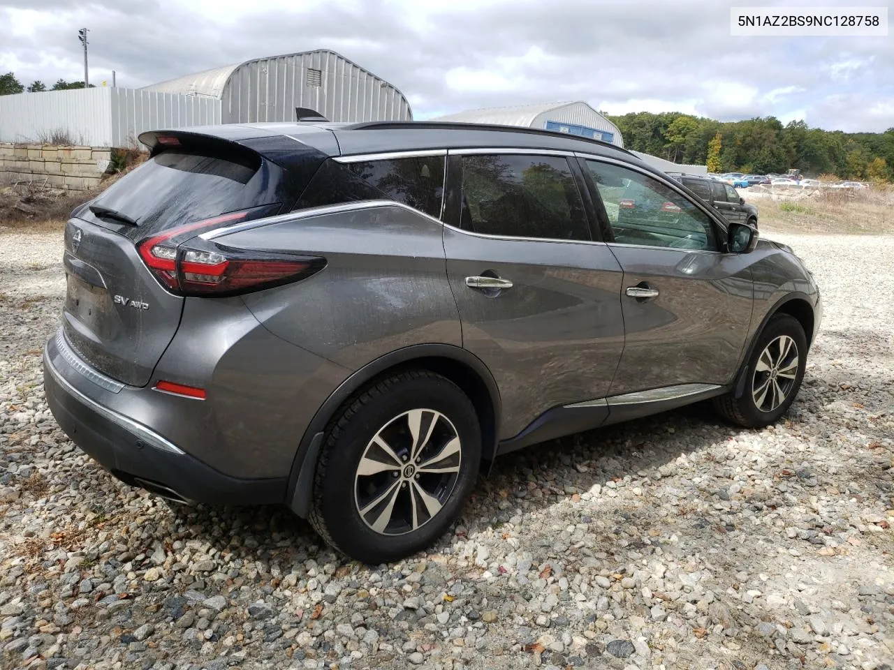 5N1AZ2BS9NC128758 2022 Nissan Murano Sv